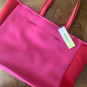 SummerSalt neoprene tote bag- NWT! Zippered mesh interior pocket